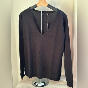 NY&C - Women’s Long Sleeve V-Neck Pullover Sweater